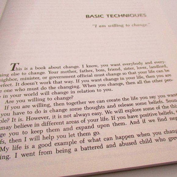 Love Yourself, Heal Your Life Workbook Louise Hay - Picture 3 of 9